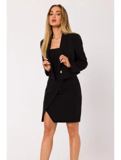 M745 Bunda krátkého střihu - černá