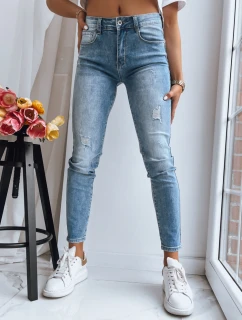 Dámské kalhoty MOVE ON modré FashionStreet UY1392