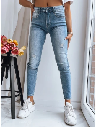 Dámské kalhoty MOVE ON modré FashionStreet UY1392