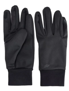 Rukavice Shoftshell unisex Touch Screen 4F 4FWMM00AFGLU183-20S