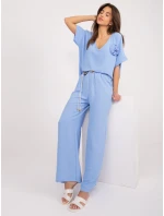 DHJ SP 8927 kalhoty.19 světle modrá