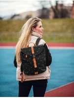 Městský batoh VUCH Corbin Dotty Black Městský batoh VUCH Corbin Dotty Black