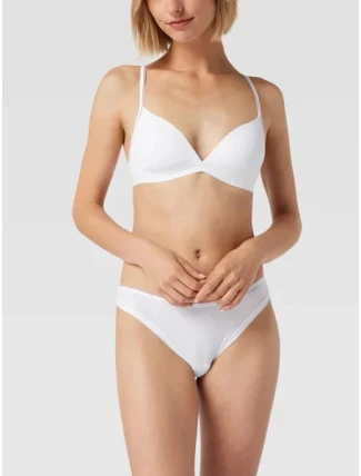 Dámská podprsenka Triangle Hugo Writin 50469949 bílá - Hugo Boss