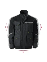 Rimeck Ranger M MLI-W5394 ebony gray pánské sako Rimeck Ranger M MLI-W5394 ebony gray pánské sako