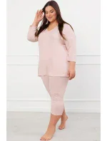 Italian Fashion Puntini r.3/4 sp.3/4 barva:print/powder pink