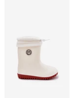 Dětské Gumové Boty S Teplou Výstelkou Světle Béžové Odirisse