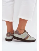 Dámské Nízké Sněhule Z Semiše Big Star SS274678 HI-POLY SYSTEM Mátové