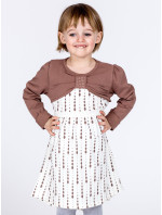 Dívčí šaty TY SK 9412 .43 ecru - FPrice