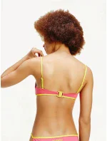 Vrchní díl dámských plavek UW0UW02107-TJN růžovožlutá - Tommy Hilfiger Vrchní díl dámských plavek UW0UW02107-TJN růžovožlutá - Tommy Hilfiger