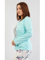 Dámské pyžamo dlouhé Rose Dámské pyžamo dlouhé Rose