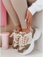 CELESTIC dámské tenisky na platformě zelené FashionStreet ZY0816