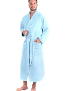 Unisex župan Tampa 2149 ledová modrá - Vestis