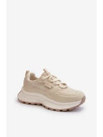 Dámské Tenisky HI-POLY SYSTEM Big Star NN274A105 Bežové