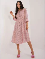 Šaty LK SK 509673.13 peach Šaty LK SK 509673.13 peach