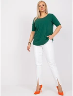 Tričko RV TS 6330.92P tmavě zelená Tričko RV TS 6330.92P tmavě zelená