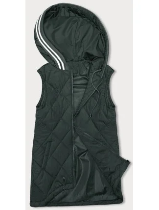 Vesta v army barvě s ozdobnou kapucí (16M9116-136) Vesta v army barvě s ozdobnou kapucí (16M9116-136)