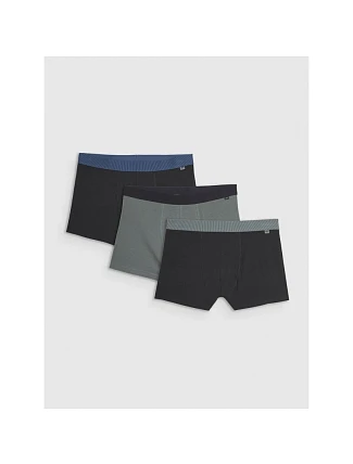 Pánské boxerky (3 balení) 4F 4FRMM00UBXSM068-90S