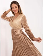 Šaty IT SK 16919.04P béžové Šaty IT SK 16919.04P béžové