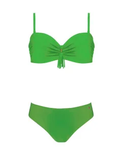 Dámské dvoudílné plavky Monaco 6 S730SN6-21c zelené - Self