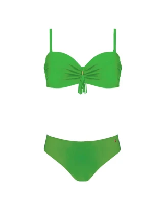 Dámské dvoudílné plavky Monaco 6 S730SN6-21c zelené - Self Dámské dvoudílné plavky Monaco 6 S730SN6-21c zelené - Self