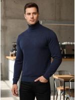 FashionStreet pánské tmavě modré vafle WX2360 FashionStreet pánské tmavě modré vafle WX2360