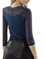 Dámská halenka Danita dark blue - ELDAR