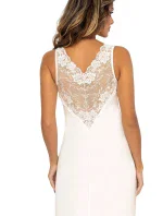 Noční košile Kristina long cream - Donna Noční košile Kristina long cream - Donna