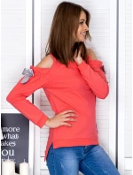 Mikina PL BL 1452.02 korál