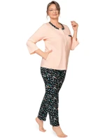 Martel Olga II pyžamo 262 7/8 M-3XL rozepínací