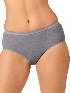 Dámské kalhotky Basic midi grey plus - Sloggi