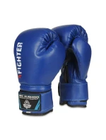 Dětské boxerské rukavice 6oz - 4Fighter Blue Dětské boxerské rukavice 6oz - 4Fighter Blue