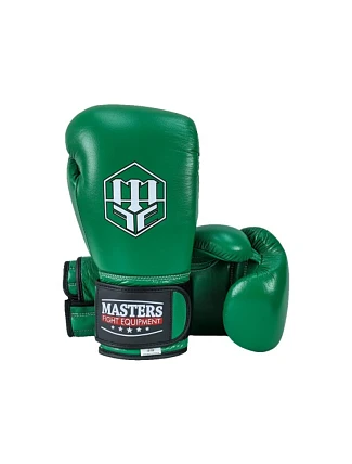 RBT-GREENSTRIKE 12 oz zelené kožené boxerské rukavice