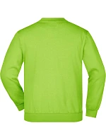 Daiber JN 40K Dětská mikina z těžké bavlny 02.040K lime green Daiber JN 40K Dětská mikina z těžké bavlny 02.040K lime green