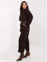 IT kalhoty SP 258009.83 tmavě hnědé