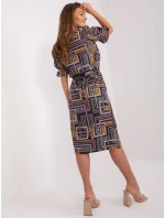 LK SK 507468 šaty.75P grafit LK SK 507468 šaty.75P grafit