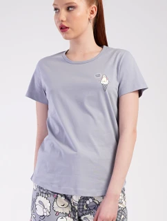 Dámské pyžamo šortky Ovečky