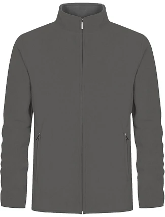 Promodoro 7961 Pánská dvojitá fleecová bunda 40.7961 steel grey Promodoro 7961 Pánská dvojitá fleecová bunda 40.7961 steel grey