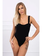 Body bez ramínek černé Body bez ramínek černé