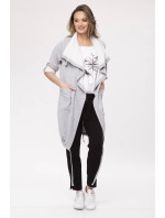 Look Made With Love Kabát 500 Comfy Grey Melange