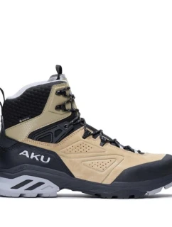 Aku pánská turistická kotníková obuv Reactive Gore-tex béžová