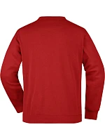 Daiber JN 924 Mikina s náprsní kapsou 02.0924 red