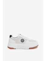 Dámské tenisky na platformě Big Star HI-POLY SYSTEM – bílé