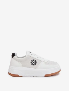 Dámské tenisky na platformě Big Star HI-POLY SYSTEM – bílé