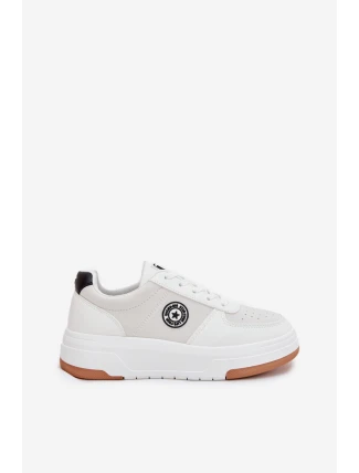 Dámské tenisky na platformě Big Star HI-POLY SYSTEM – bílé