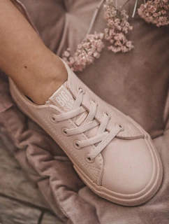 Kožené tenisky Big Star JJ374022 Nude