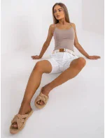 Šortky D60530Z62189Z bílé
