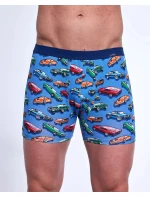 Pánské boxerky 946/02 A'3 modré mix - Cornette Pánské boxerky 946/02 A'3 modré mix - Cornette