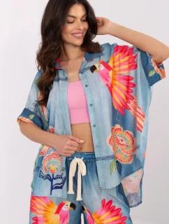 Košile s krátkým rukávem  model 210033 Italy Moda