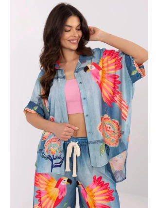 Košile s krátkým rukávem  model 210033 Italy Moda