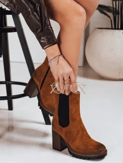 Dámské semišové velbloudí boty FashionStreet ZY1313